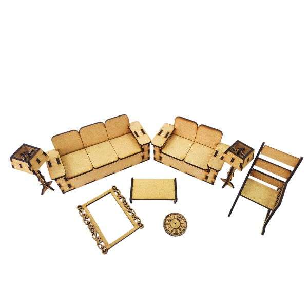 Dollhouse Living Room Furniture Set
