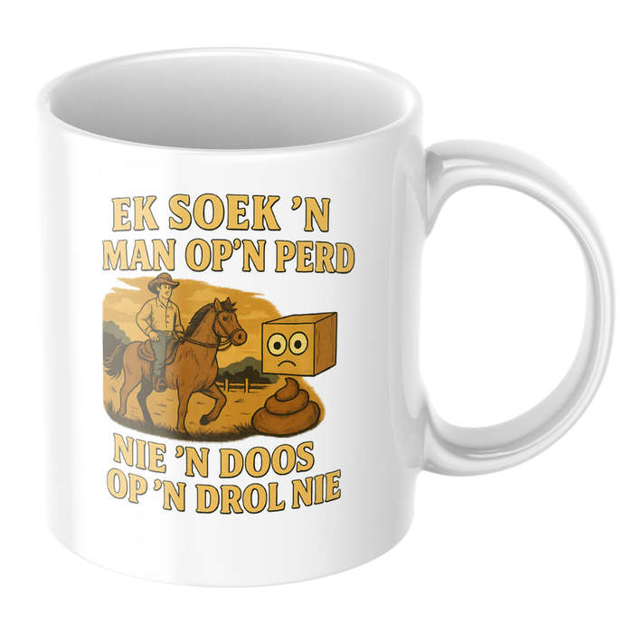 Man op n Perd / Man on a Horse Mug