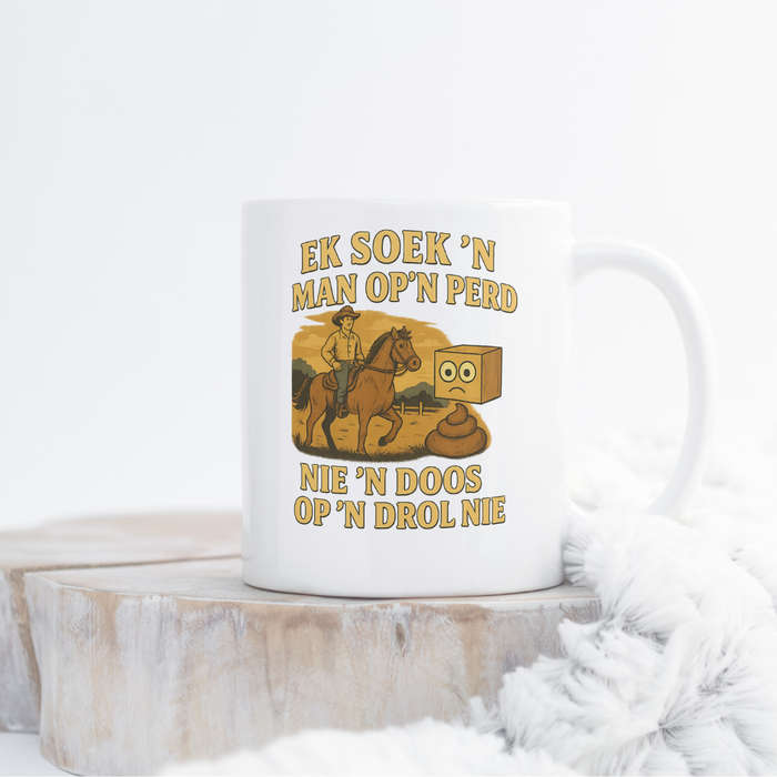 Man op n Perd / Man on a Horse Mug