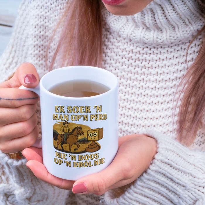 Man op n Perd / Man on a Horse Mug