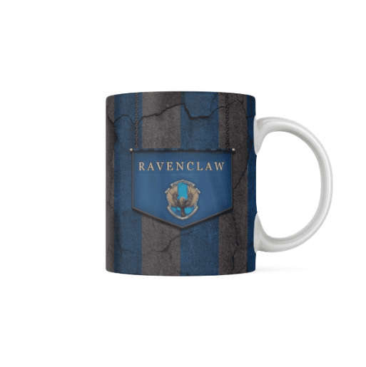 Harry Potter Ravenclaw Themed Printed Coffee Cup