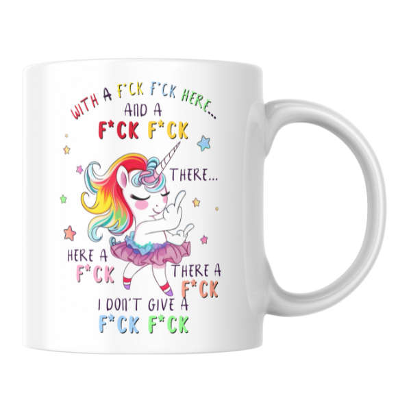 I Don't Give A F Coffee Cup