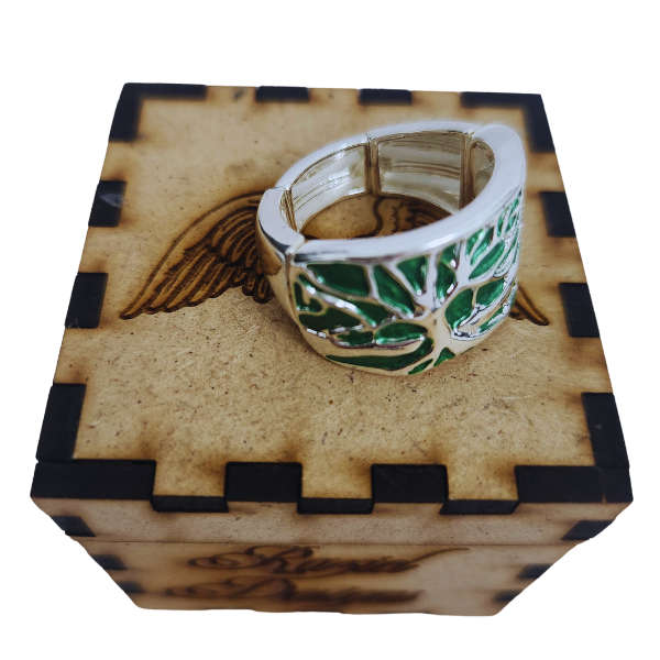 Infinite Growth Tree of Life Ring