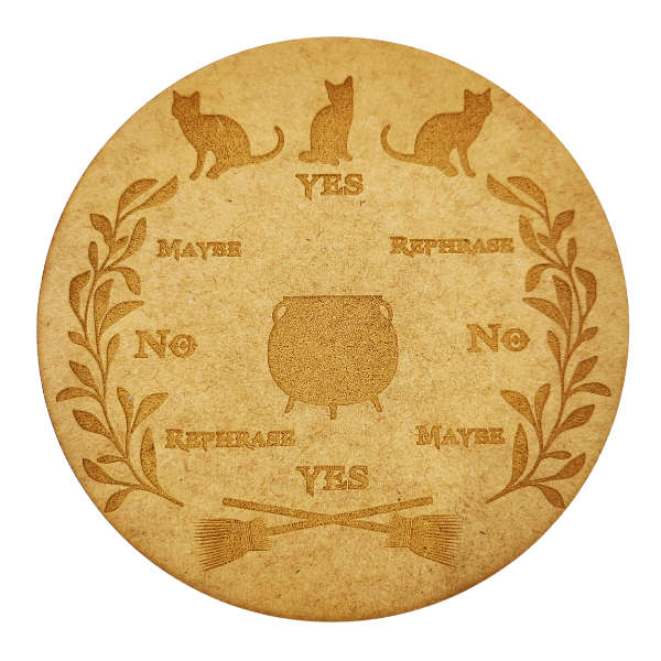 Kitty and Cauldron Pendulum Board