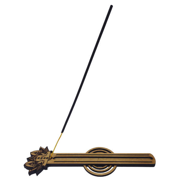 Lotus and Buddha Incense Holder