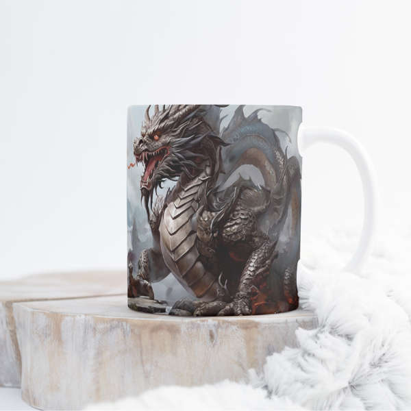 Majestic Chinese Dragon Mug
