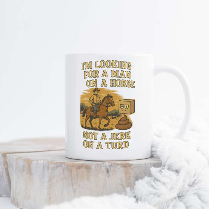 Man op n Perd / Man on a Horse Mug
