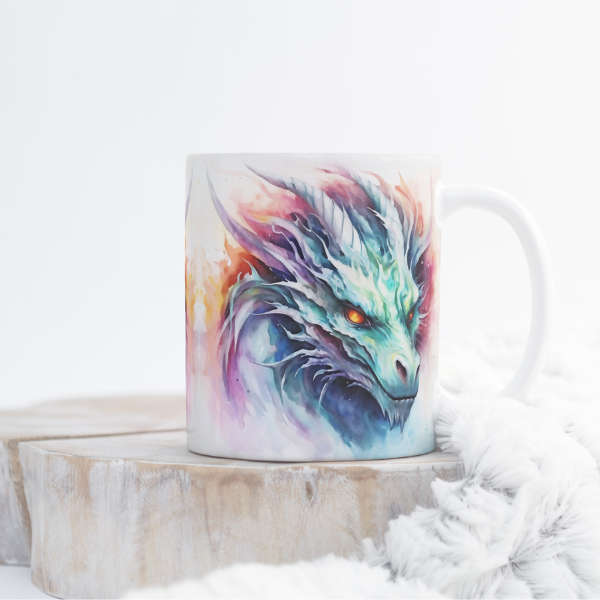 Mystic Dawn Dragon Mug