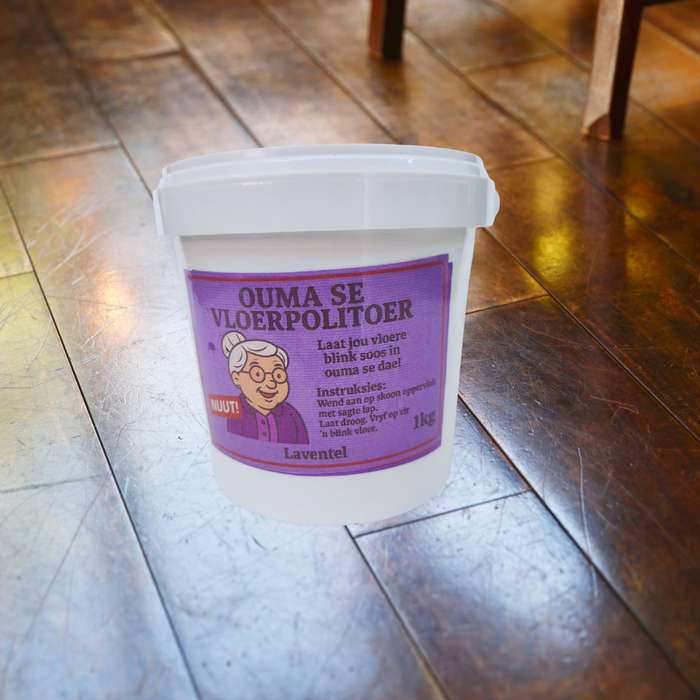 Ouma se Vloerpolitoer - Granny's Floorpolish
