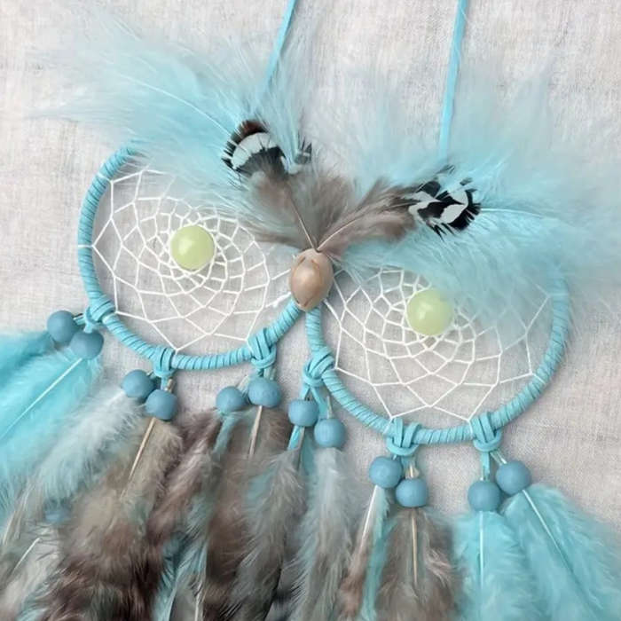 Owl Dreamcatcher  Wisdom, Protection & Peaceful Sleep