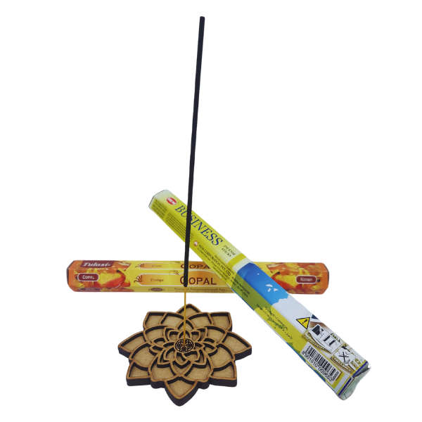 Radiant Lotus Incense Holder