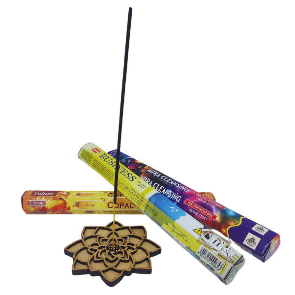 Radiant Lotus Incense Holder