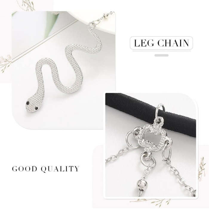 Layered Thigh Chain Women Body Chain, Color: SKU6263