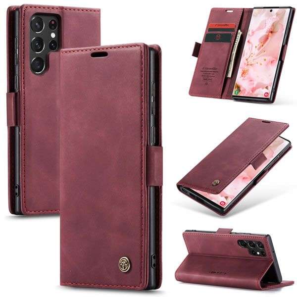 Caseme Flip Wallet Cover Compatible With Samsung S25 Ultra