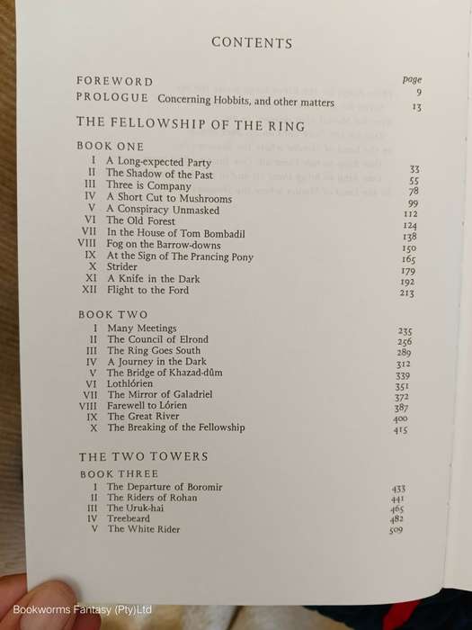 The Lord of the Rings by J.R.R. Tolkien