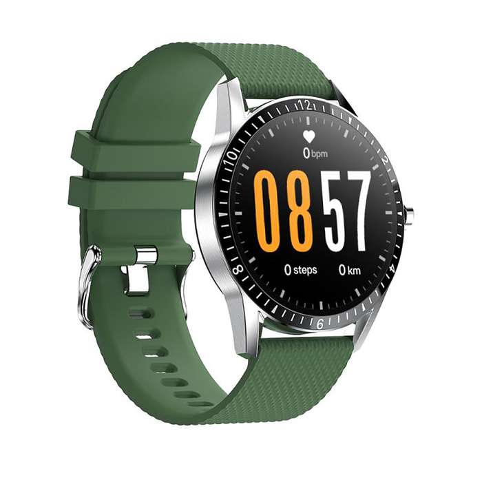 Smart Watch Heart Rate Monitor Tracker Fitness Sports Watch Y20 - Silver