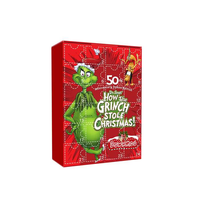 Dowmoo Green Fur Monster Grinch Advent calendar  24 random pieces