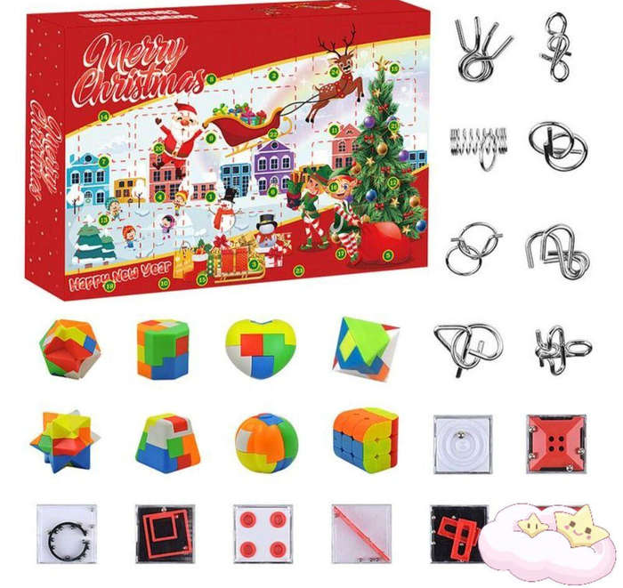 Mini Puzzle countdown advent calendar