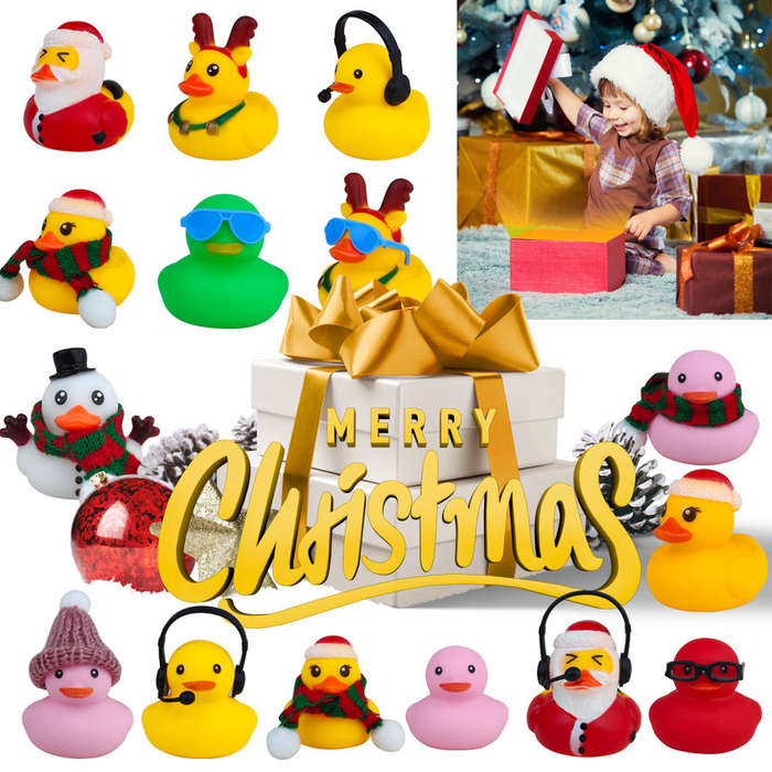 Carnival Christmas advent calendar-24 themed Rubber Ducks