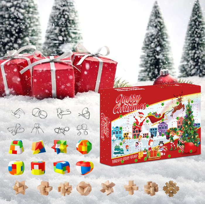 Mini Puzzle countdown advent calendar