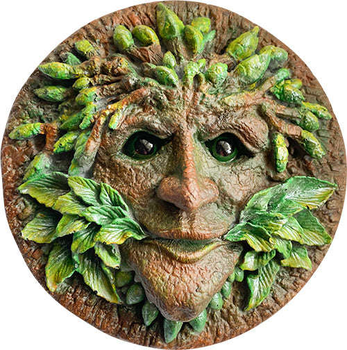 Canny Casts - Wall Hanging - Green Man (T4) - Available in all 4 Seasons - Spring