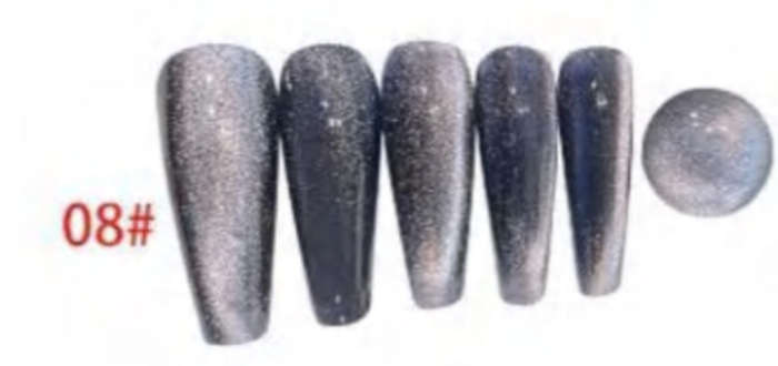 Slate Emerald Pearl Magnetic Cat Eye Gel