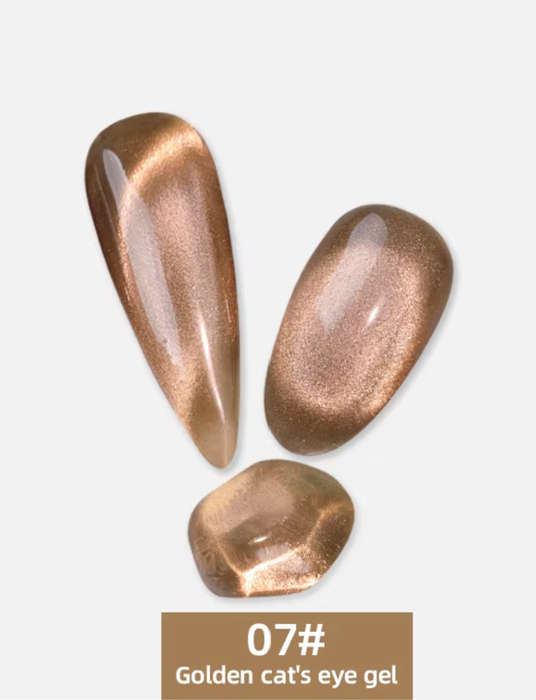 Golden Beam Magnetic Cat Eye Gel