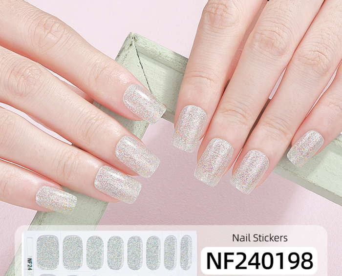 Sparkle Storm Semi Cured Gel Nail Sticker
