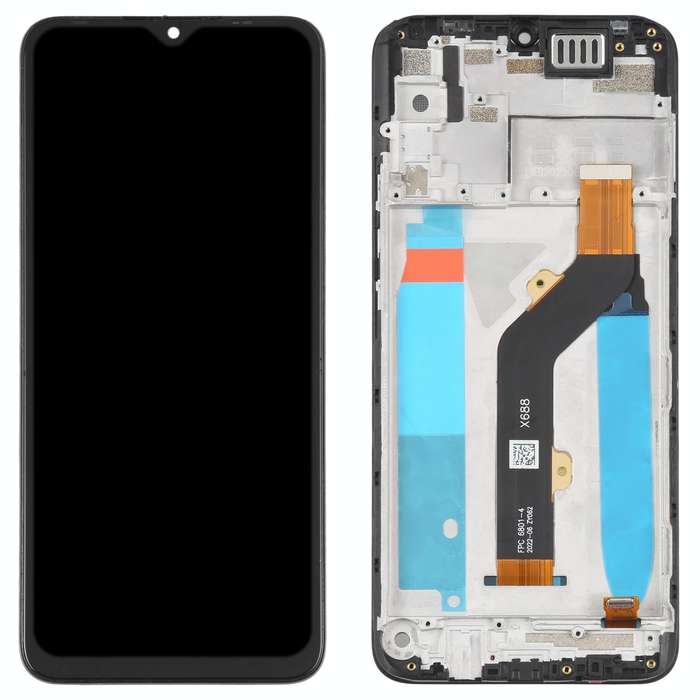 OEM LCD Screen For infinix Hot 10 Play/Smart 5 India Digitizer Full Assembly with Frame