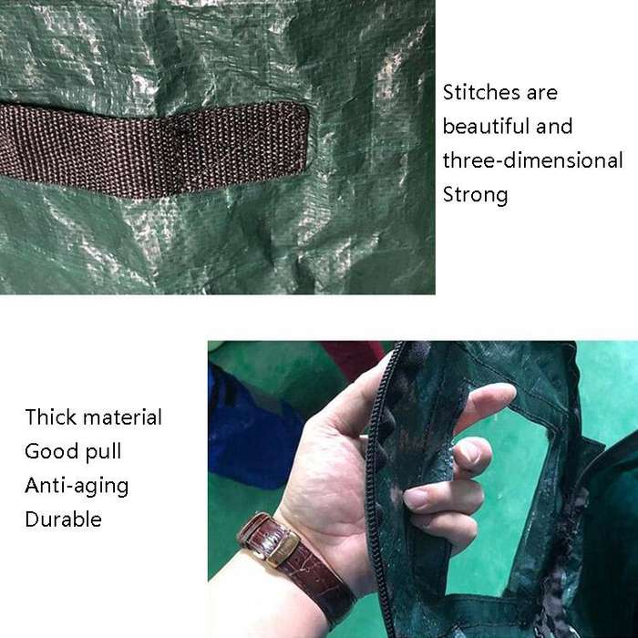 Sealing Probiotics Fermentation Garden Horticulture Tree Leaf Bag Compost Bag, Size: Large Lid Wi...