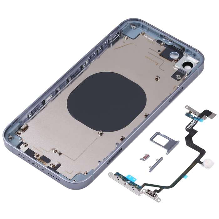 Back Housing Cover with Appearance Imitation of iP14 for iPhone XR(Blue)
