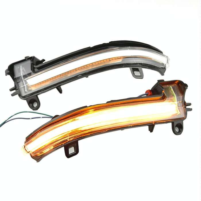 1 Pair For BMW 3 Series F20 Car Dynamic LED Turn Signal Light Rearview Mirror Flasher Water Blink...