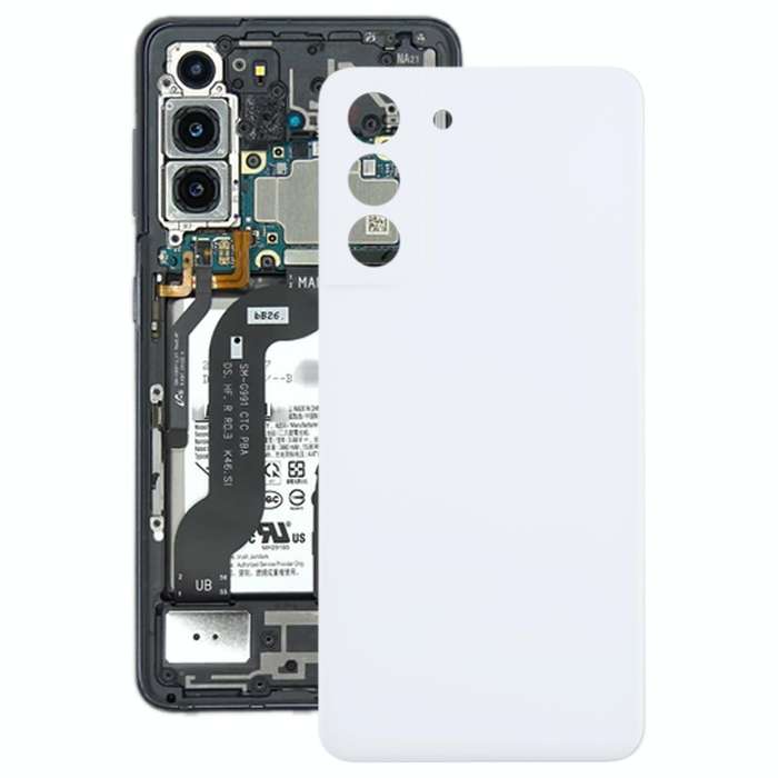 For Samsung Galaxy S21 FE 5G SM-G990B Battery Back Cover (White)