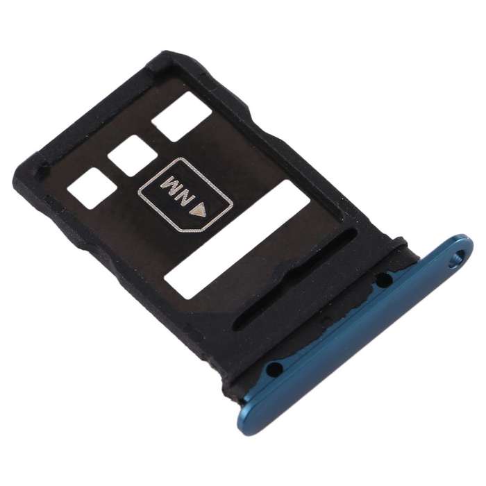 Original SIM Card Tray + NM Card Tray for Huawei Mate 30(Green)