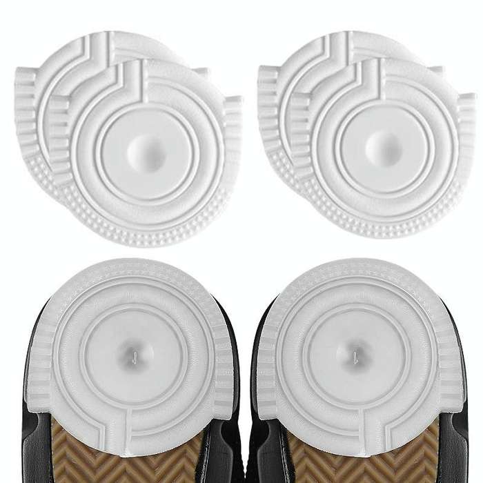 2 Pairs Sole Wear-Resistant Rubber Cuttable Sports Anti-Slip Sticker, Size: No.1 41 Yards(White)