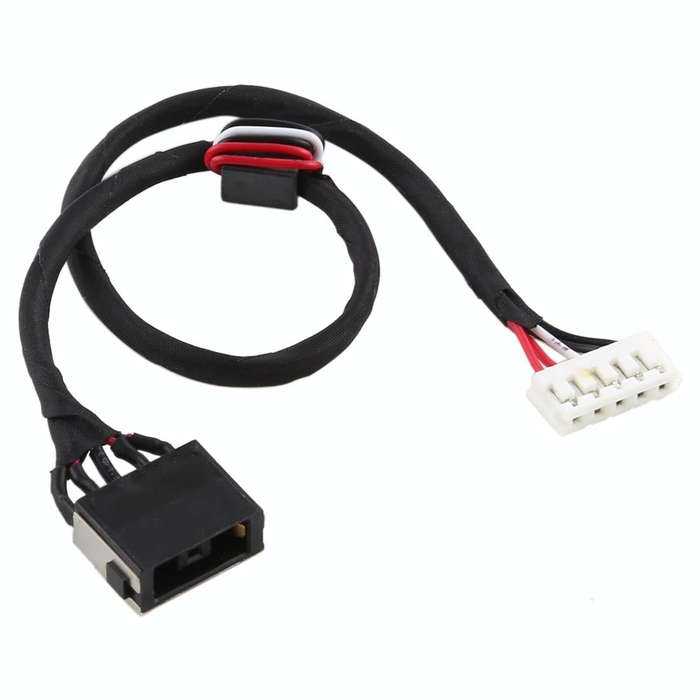 Power Jack Connector With Flex Cable for Lenovo Thinkpad Y520 R720 R720-15IKB R720-15IKBN Y520-15...