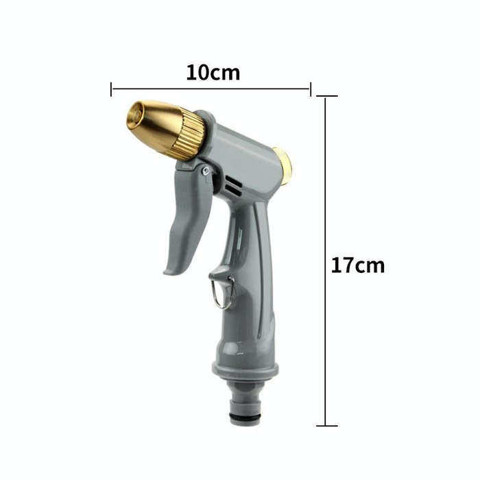 High Pressure Household Car Washer Telescopic Cleaning Spray, Style: H1 Short+3 Connectors+15m Tube