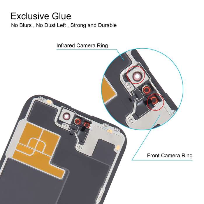 LTPO Super Retina XDR OLED Original LCD Screen For iPhone 14 Pro with Digitizer Full Assembly