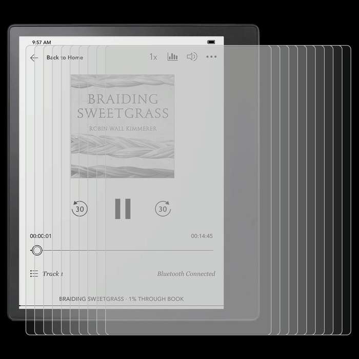 For Kobo Elipsa 2E 25pcs 9H 0.3mm Explosion-proof Tempered Glass Film