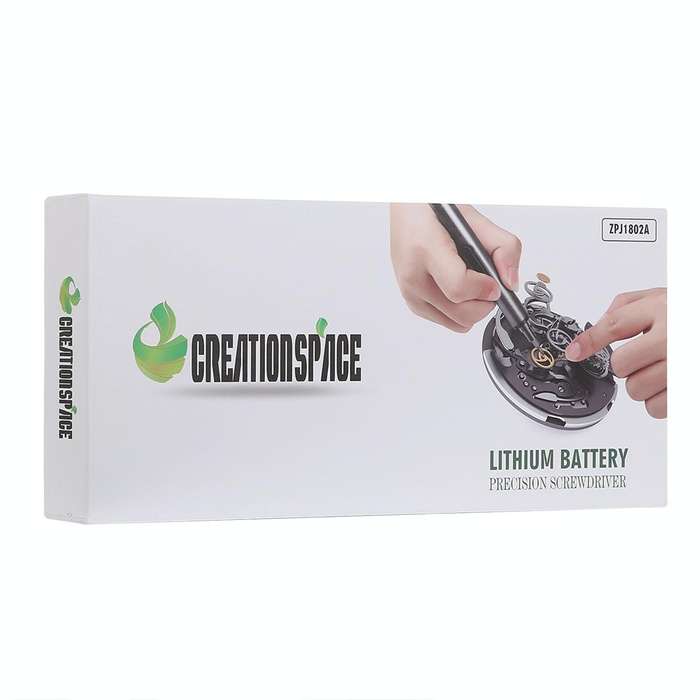 CREATIONSPACE Lithiium Battery Precision Electric Screwdriver