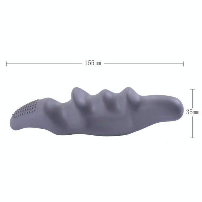 Silicone Thumb Bump Massager Muscle Relaxation Massage Fascia Device, Specification: Thumb Green