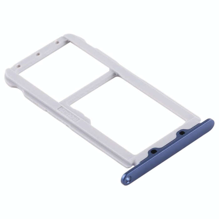 SIM Card Tray + SIM Card Tray / Micro SD Card Tray for Huawei Honor V9 (Blue)