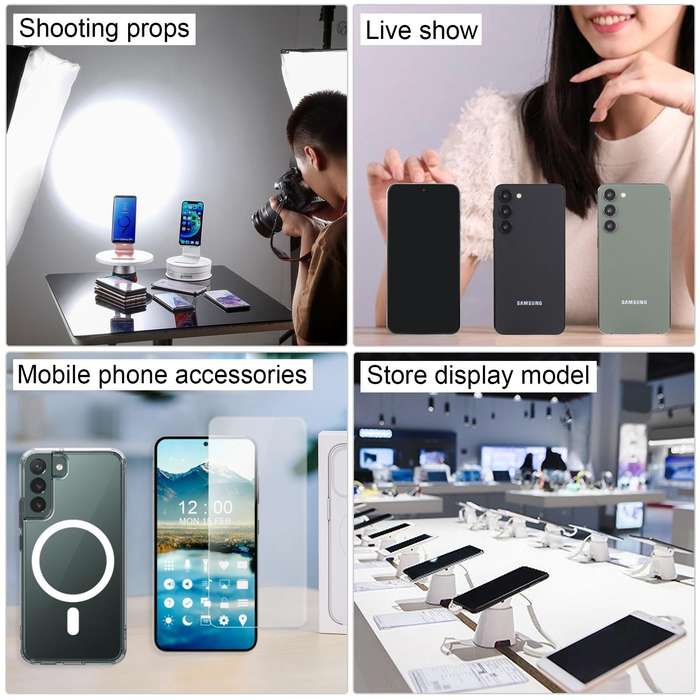 For Samsung Galaxy S23 5G Black Screen Non-Working Fake Dummy Display Model(Black)
