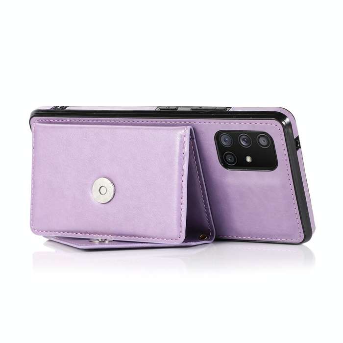 For Samsung Galaxy A21s Multi-functional Cross-body Card Bag TPU+PU Back Cover Case with Holder &...