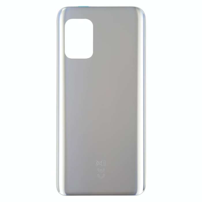Glass Battery Back Cover with Adhesive for Asus Zenfone 8 ZS590KS(Jet Silver)