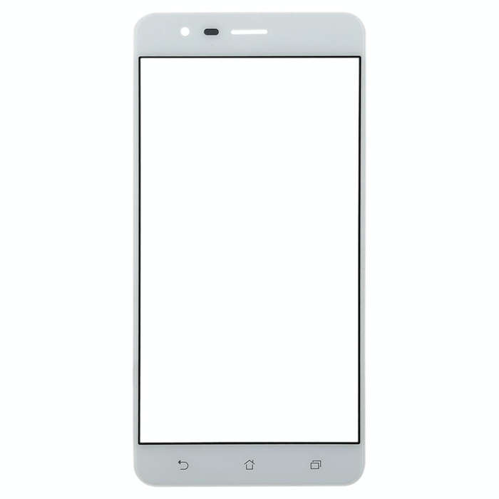 Front Screen Outer Glass Lens for Asus Zenfone 3 Zoom ZE553KL / Z01HD (White)