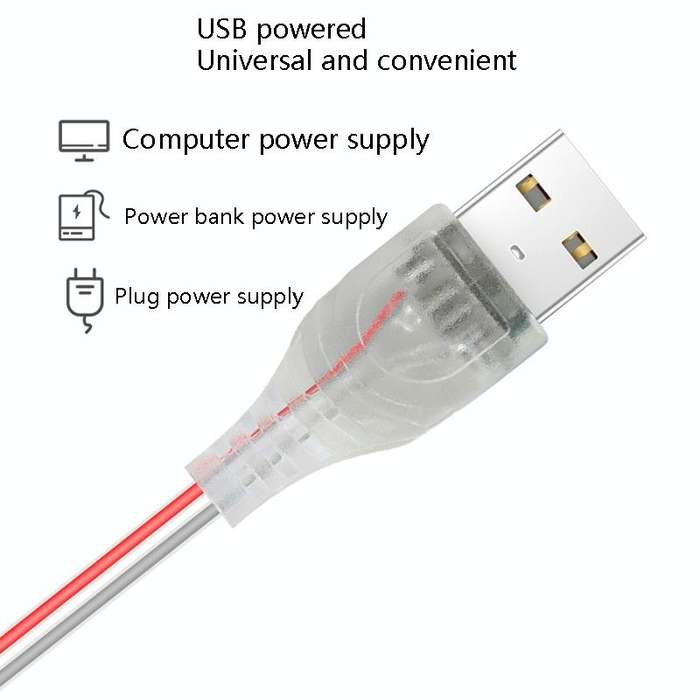 3m Waterproof Plant Light Strip LED Planting Filling Light USB Indoor 2835SMD Plant Growth Lamp