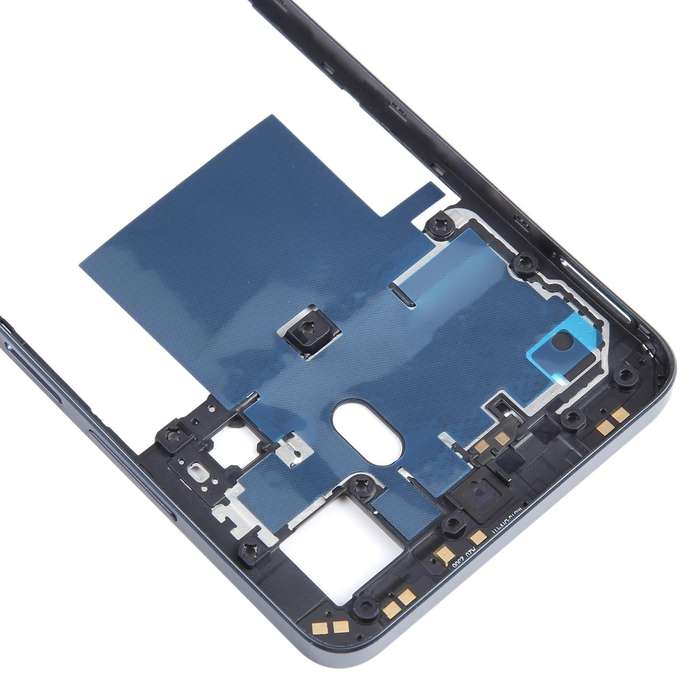 For Realme C55 Original Middle Frame Bezel Plate (Black)