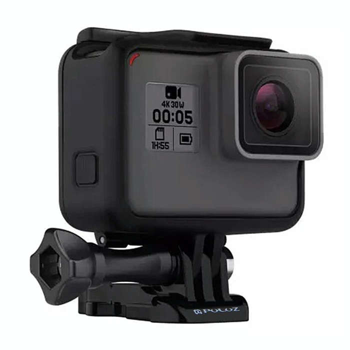 PULUZ ABS Plastic Housing Shell Frame Mount Protective Case Cage with Pedestal and Long Screw for...