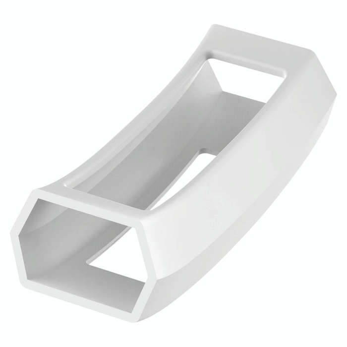 Intelligent Wearable Device, Solid Color Silicone Watch Protective Case for FITBIT Alta / HR(White)